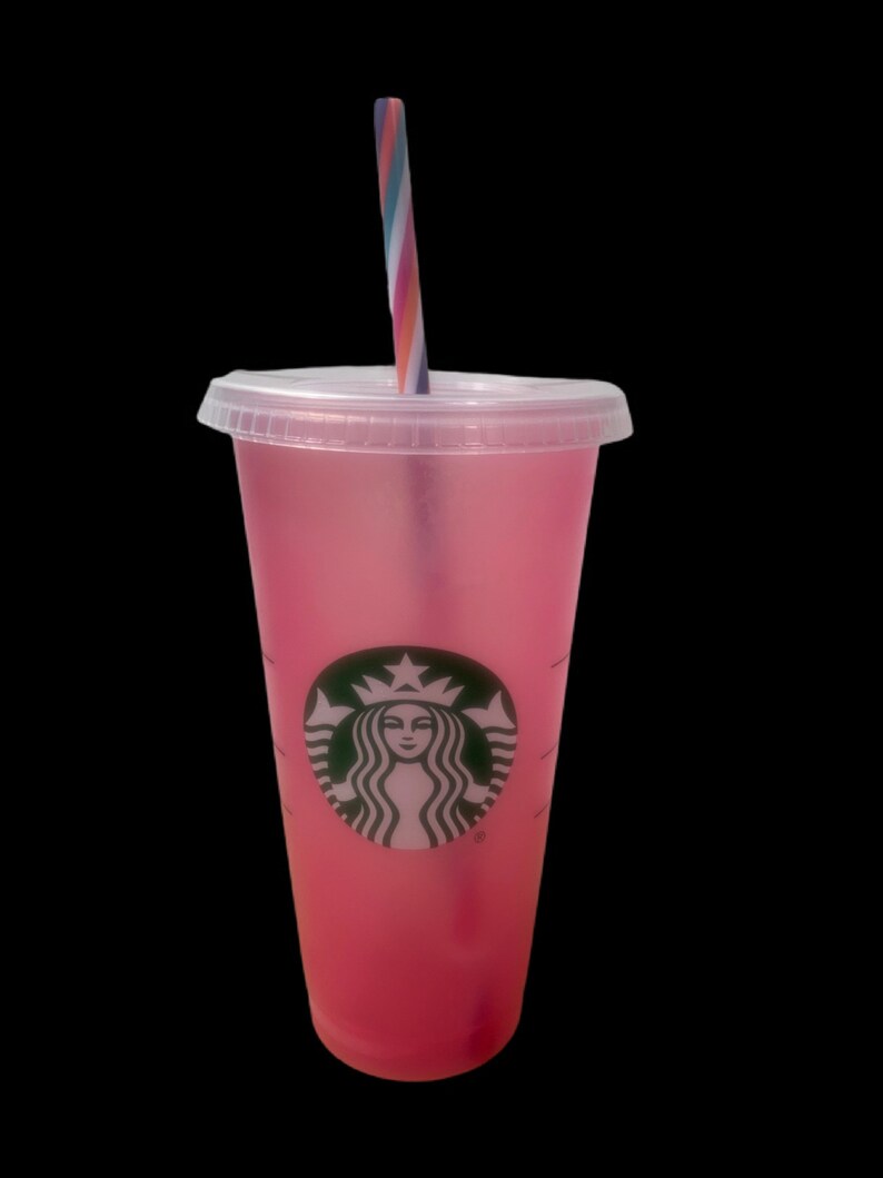 2022 Mystery Color Changing Starbucks Cup, Personalized Mystery 2022 Cold Color Changing Cup