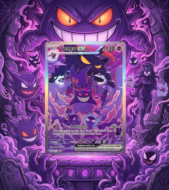 gengar pokemon trading card Gengar Cards | Dex