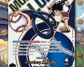 One Piece X LA Dodgers Monkey D. Luffy Holofoil Card With Texture