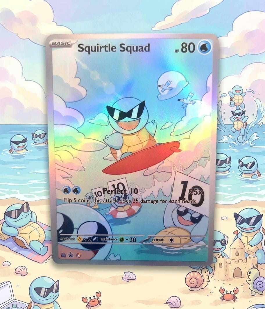 pokemon card binder squirtle Pokémon - Squirtle A4 Spiral Notebook main image 0