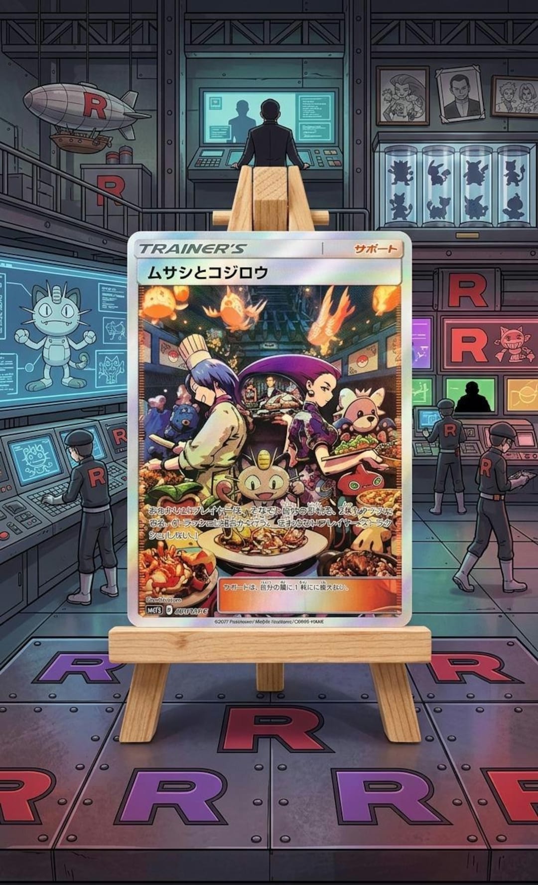jazzercise pokemon card - Giovanni's Charisma 204/165 - Pokemon 151 - Special Illustration Rare Celebrate the legacy of your favorite tabletop game with this Jessie and James 2019 Pokemon Hidden Fates Ultra Rare #68 PSA Authenticated 9 Card Jazzercise With the Wizard Puppet!