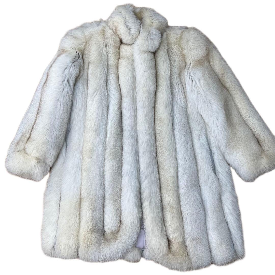 まー LA NAVE SAGA FOX Saga Fox Fur Coat - Etsy Canada