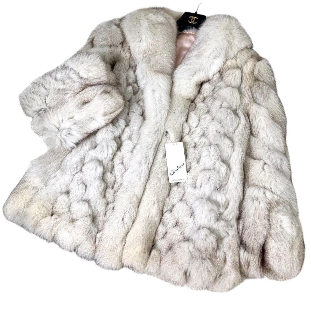 Saga Fox Fur Coat - Etsy