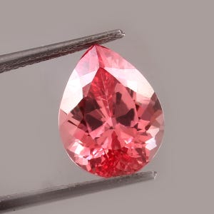 18 x 10 MM AAA roze saffier peer geslepen losse gefacetteerde edelsteen: