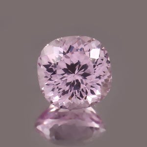 Pink Morganite 10x10mm Cushion Cut : Loose Pink Gemstone For Jewellery Making .