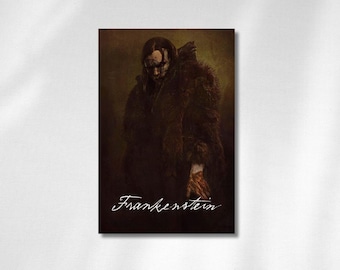 Frankenstein 2025 Poster | Gothic Sci-Fi Film Art (Digital Download)