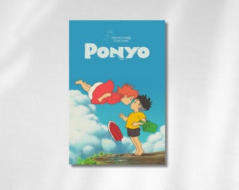 Ponyo Movie Poster | Studio Ghibli Anime Art (Digital Download)