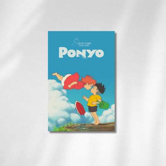 崖の上のポニョ 映画ポスター | スタジオジブリ アニメアート