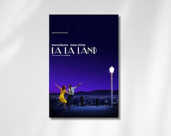 Póster de la película La La Land / Impresión de película musical moderna (descarga digital)