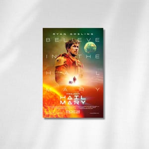 Project hail mary poster - Etsy 日本