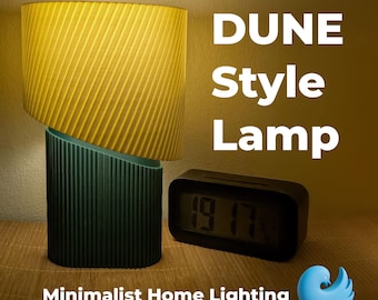 Dune Style Lamp – Minimalist Home Lighting