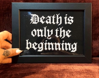 Death stitch (Framed)