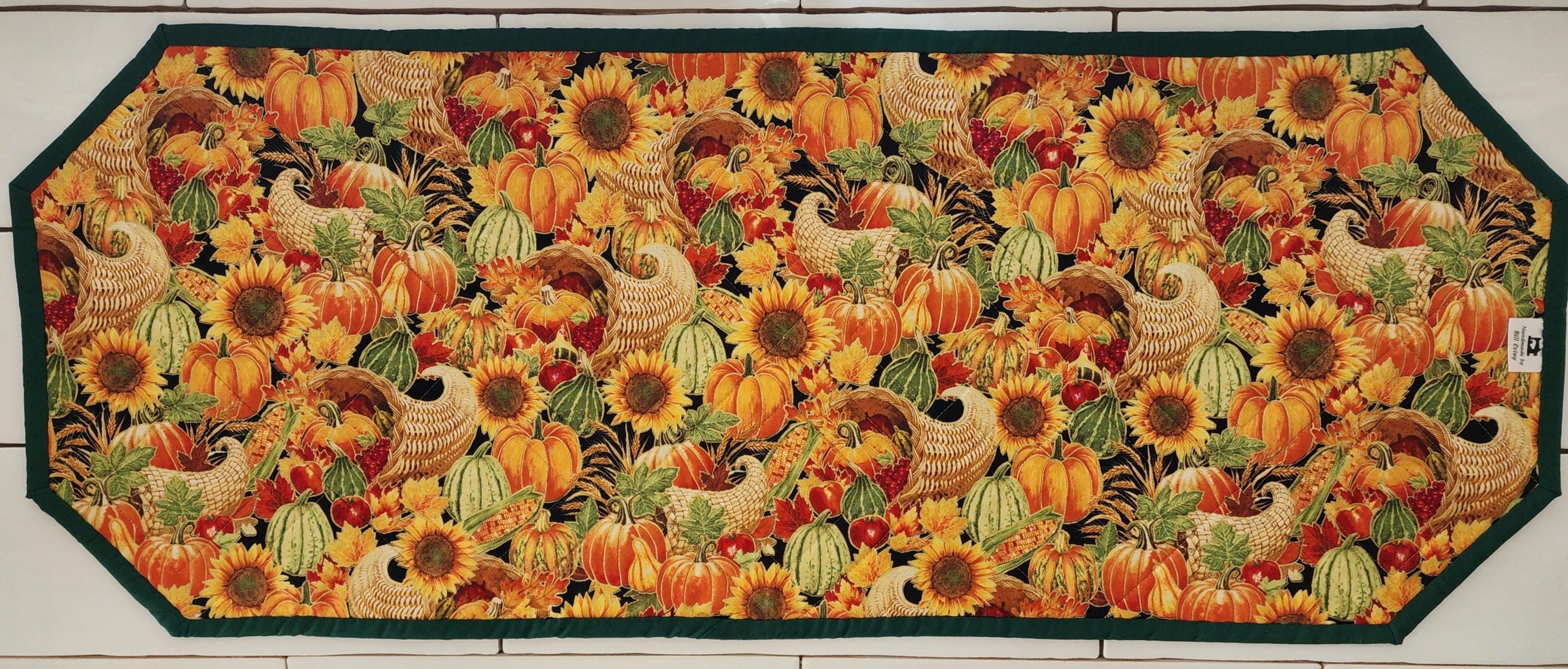 Quilted Autumn Table Runner - Etsy