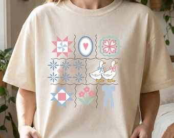 Vintage Inspired 90s Grandma Core DTF Transfer | Thrifted Decor Granny Sweater Aesthetic | Ready to Press Heat Transfer