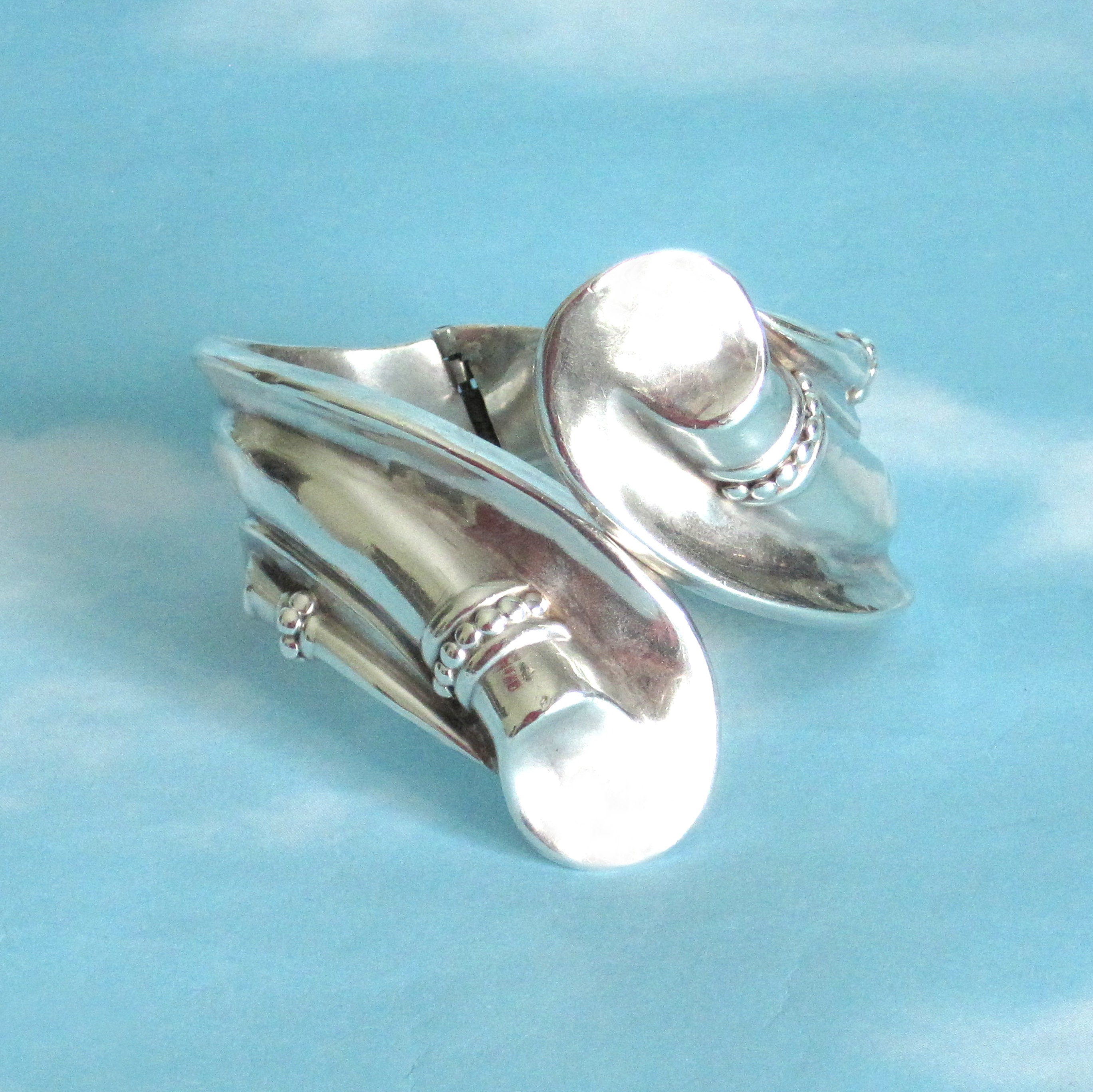 Classic Vintage Mexican Silver Bracelet - Etsy Classic Vintage Mexican Silver Bracelet - Etsy