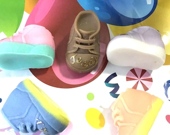 Miniature shoe|Funny candle|Mini candles|Unscented candles|Baby theme wax melts