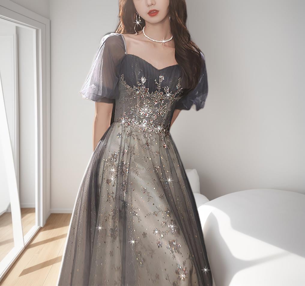 women's gold homecoming dress Short Sequin Long Sleeve Homecoming Dress main image 1