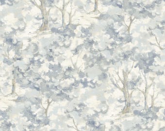 Thicket Blue Forest Wallpaper