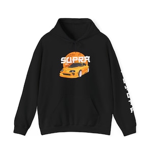 Toyota Supra Hoodie: Car Lover Unisex Streetwear
