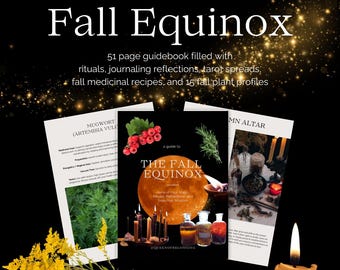 Fall Equinox Guidebook: Rituals, Tarot Spreads & Herbal Recipes