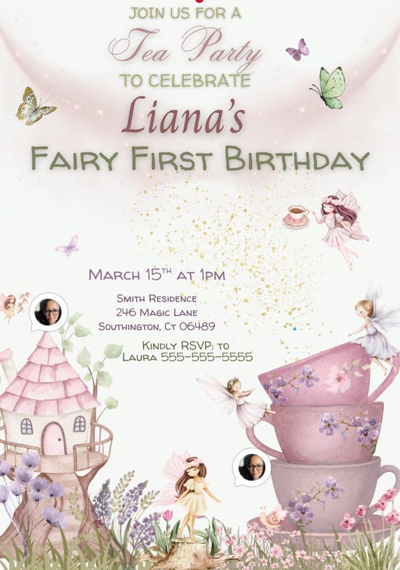 Fairy First Birthday