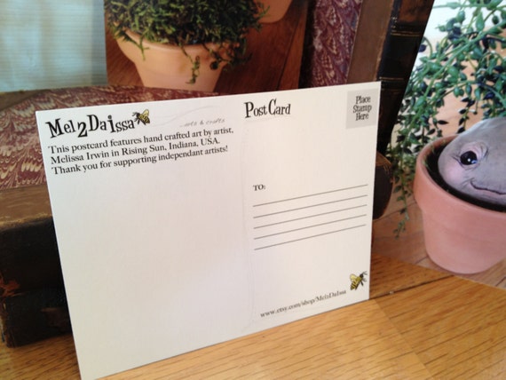 Einzelne Postkarte Ooak 4 Beinigen Stilt Kostum Stelzen Etsy Deutschland