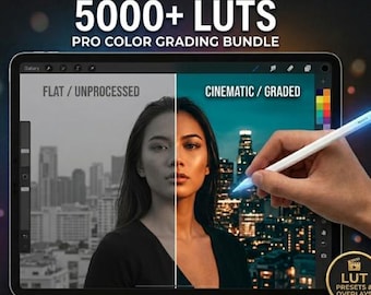 5000+ Cinematic LUTs for Affinity Photo & Video | Color Grading Presets Bundle (Digital Download)