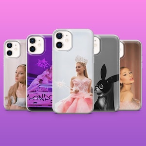 Ariana Grande Phone Case Thank U Next Cover for iPhone 17Pro, 16, 15, 14, 13, 12, Samsung S25, S24, S23Fe, S22, A16,A26, A56, Pixel 10, 9Pro