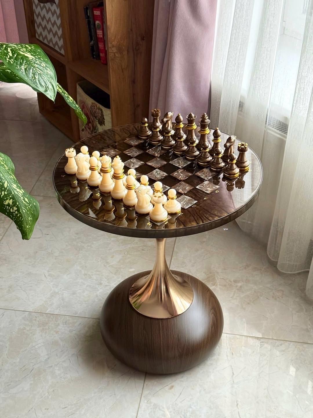 Chess side table - Etsy 日本