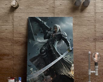 若きセフィロスのスケッチ ファイナルファンタジーVII エバー