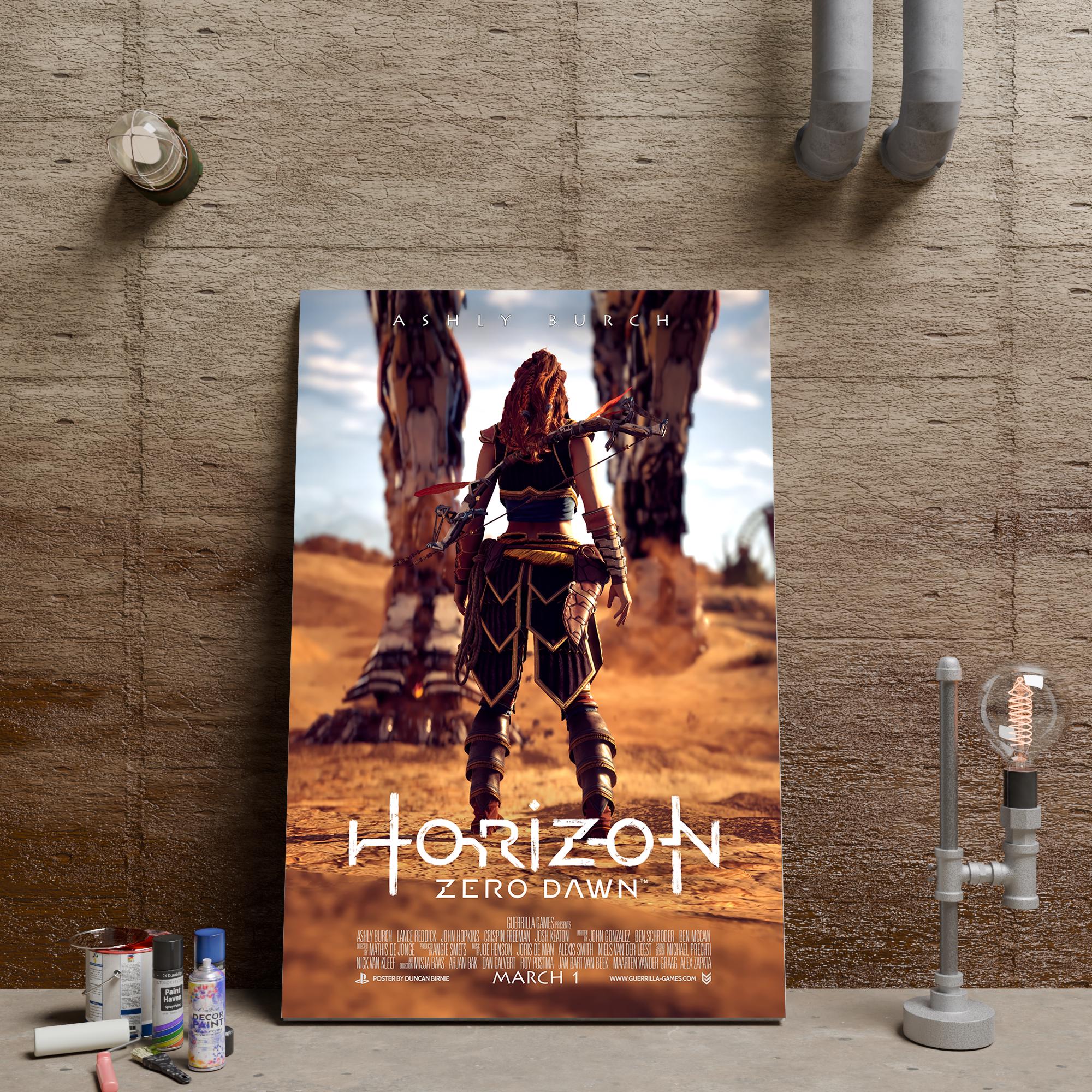 Horizon zero dawn poster España
