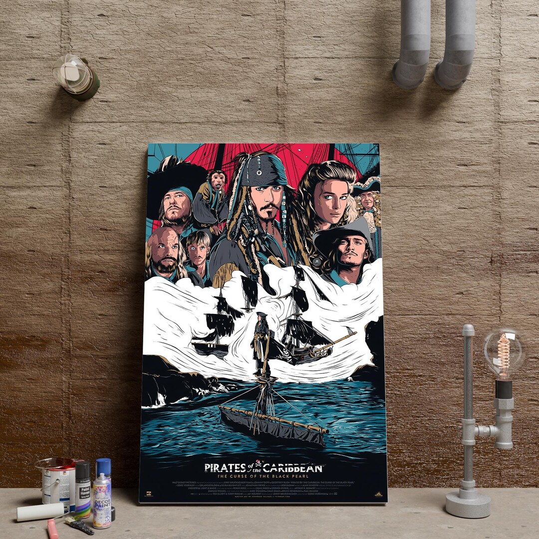 Pirates Of The Caribbean Poster Jack Sparrow Wall Art Johnny Depp pirates-of-the-caribbean-poster-jack-sparrow-wall-art-johnny-depp