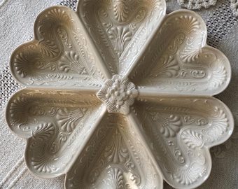 MMA Porzellan Herz , Plätzchenform - Shortbreadform - Auslageplatte