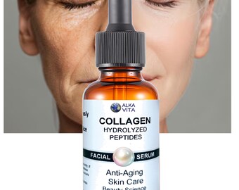 Collageen gehydrolyseerde peptiden gezichtsserum tegen veroudering 28 gram