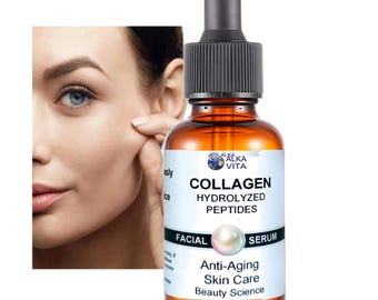 Sérum facial antiedad con péptidos hidrolizados de colágeno 28 g