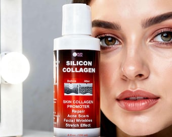Acne Scars Silicon & Collagen Skin Resurfacing Facial Gel 4 oz