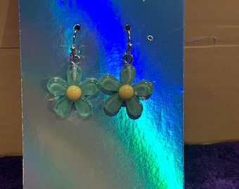 Pendientes de flores adorables