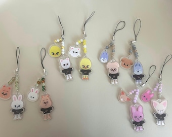 Adornos para teléfono de Stray Kids Ship