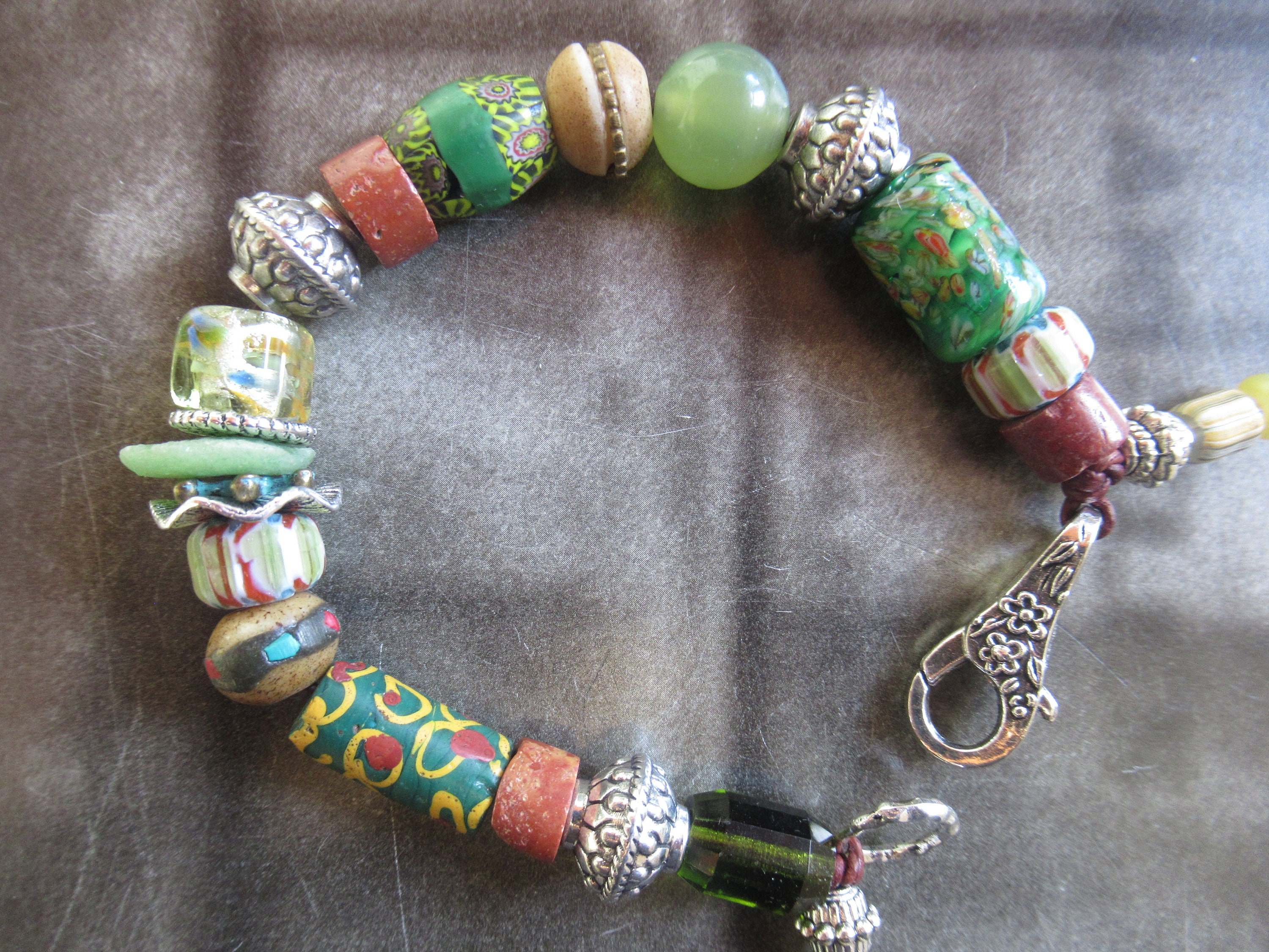 Millefiori Essentials ラインの香りのブレスレット Japanese Millefiori Bracelet - Etsy