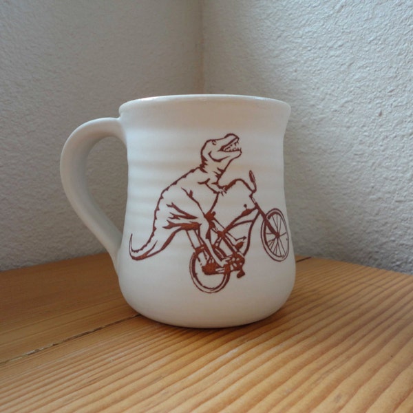 Tyrannosaurus Bike Mug