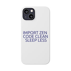 Midnight Python Developer Phone Case - Modern Python Coder Occasion Gift image 2