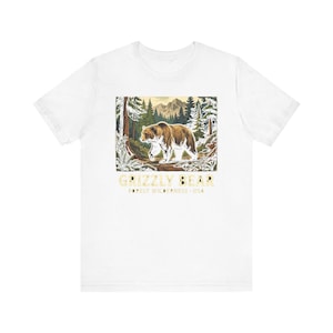 Bear Park T-Shirt - Gorpcore Wilderness Mountain Hiking Outdoor Adventure Gift