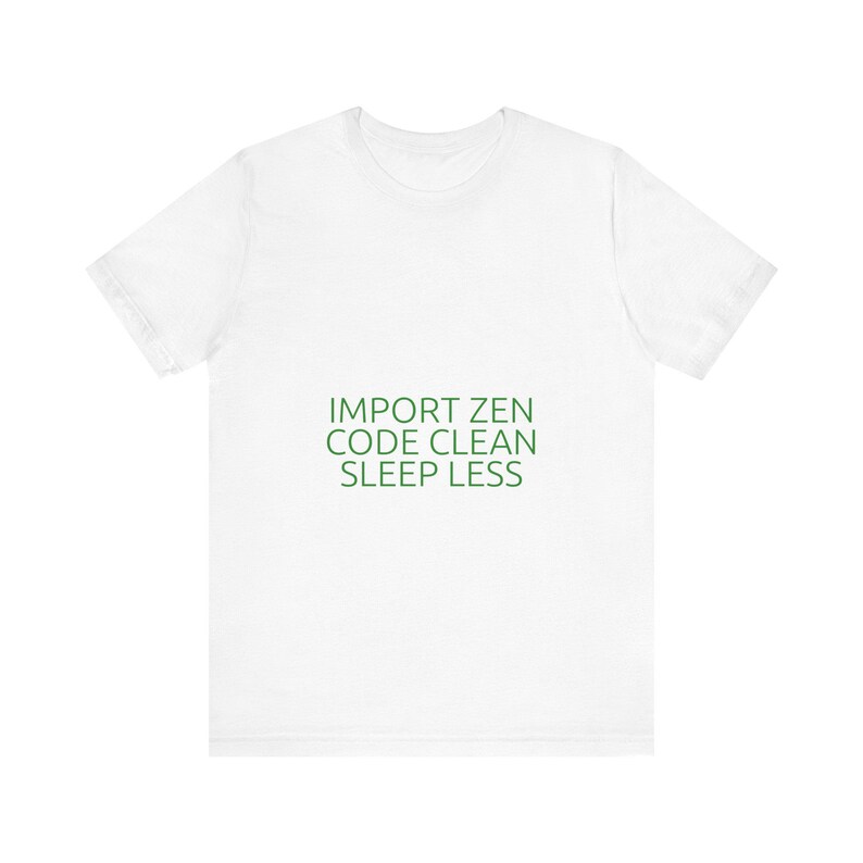Forest Python Developer T-Shirt - Organic Python Coder Occasion Gift image 1