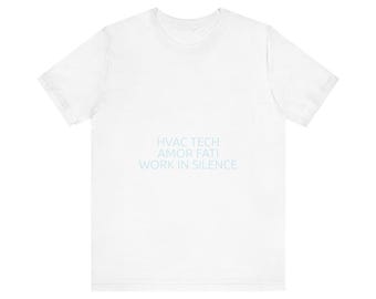 Stoic HVAC Technician T-Shirt - Hardcore Blue Collar Occasion Gift