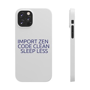 Midnight Python Developer Phone Case - Modern Python Coder Occasion Gift image 16