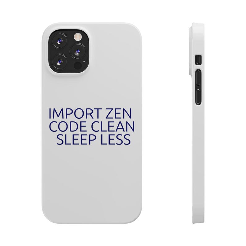 Midnight Python Developer Phone Case - Modern Python Coder Occasion Gift image 16