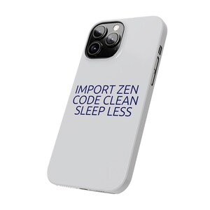 Midnight Python Developer Phone Case - Modern Python Coder Occasion Gift image 13