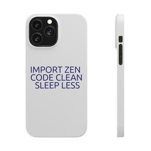 Midnight Python Developer Phone Case - Modern Python Coder Occasion Gift image 11