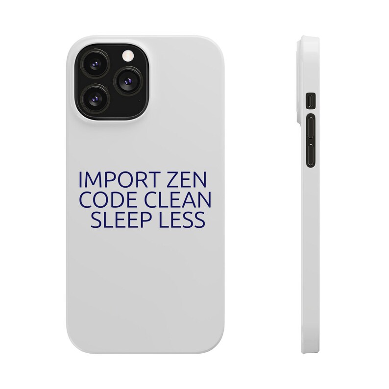 Midnight Python Developer Phone Case - Modern Python Coder Occasion Gift image 11