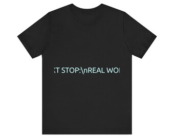 Next Stop Real World Shirt - Motivational Graduate Aesthetic Tee